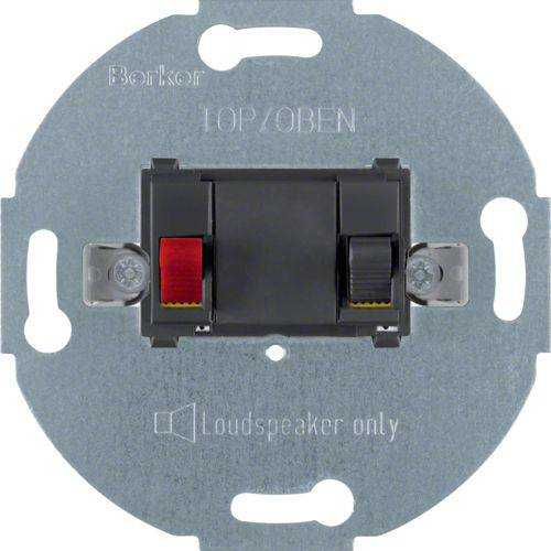 Berker 457205 Lautsprecher-Anschlussdose Modul-Einsätze anthrazit, matt Mesch Shop Berker 457205 Lautsprecher-Anschlussdose Modul-Einsätze anthrazit, matt Mesch Shop